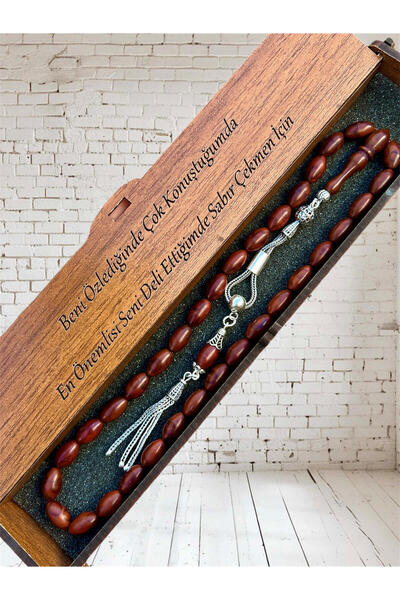 KANUNİ TESBİH Mărgele de rugăciune Kuka din argint tăiată cu ciucuri, mărgele...