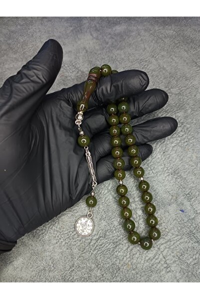 Mos Tespih مسبحة صلاة كهرمانية مسحوقية راقية