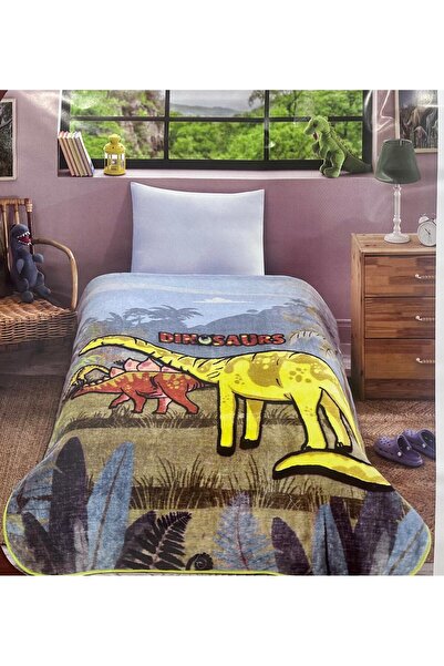 Özdilek Динозавър единично одеяло