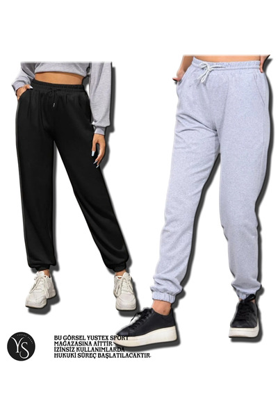 yx yustex sport ΔΙΠΛΟ ΜΑΥΡΟ ΚΑΙ ΓΚΡΙ ΓΥΝΑΙΚΕΙΟ ΠΑΝΤΕΛΟΝΙ ΦΟΡΜΑΣ ΚΑΘΗΜΕΡΙΝΗΣ Χ...