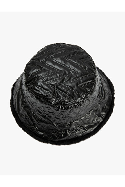 Koton Bucket Hat Water Repellent Double-Sided Quilted Fisherman Hat