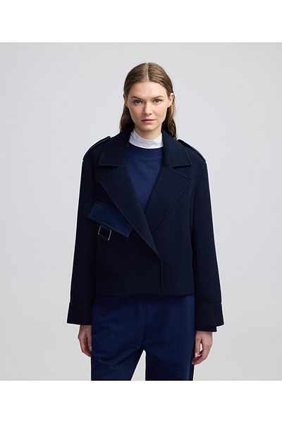 İpekyol Wool-blend double-breasted coat