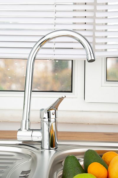 BULUT YAPI MARKET Mix Window Front Kitchen Sink Sink Battery Fold-Swivel