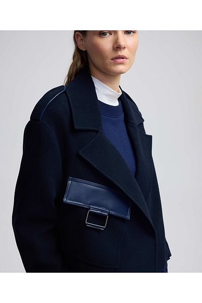 İpekyol Wool-blend double-breasted coat