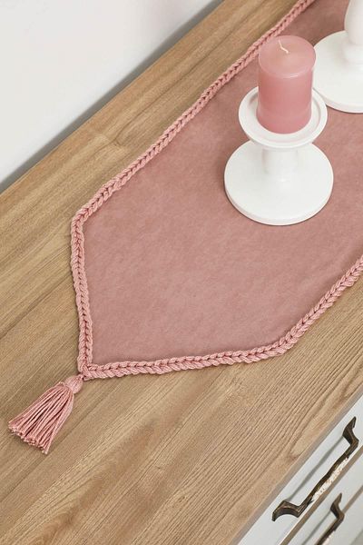 Aisha's Design 90x30 Tasseled Runner,r-31k