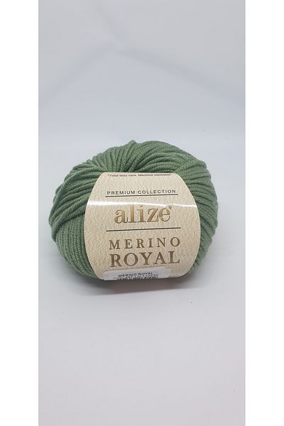 Alize Merino Royal 485 - Χακί Χρώμα Στολή