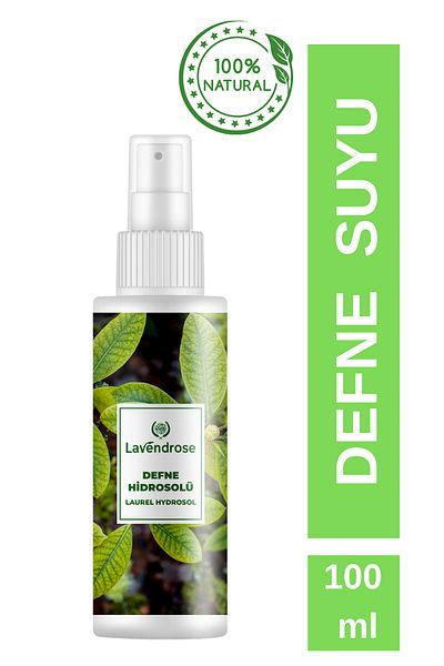 Lavendrose 100 مل هيدروسول الغار الطبيعي 100% - منشط فعال ضد القشرة والعناية بفروة الرأس