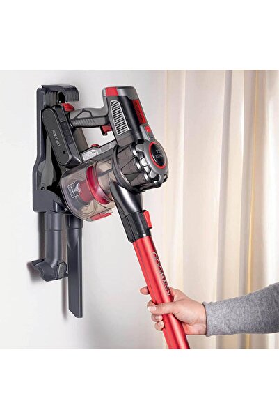 Kenwood 2-in-1 Cordless Stick & Handheld Vacuum Cleaner 160W 45Min Runtime – Red SVM12.000RD