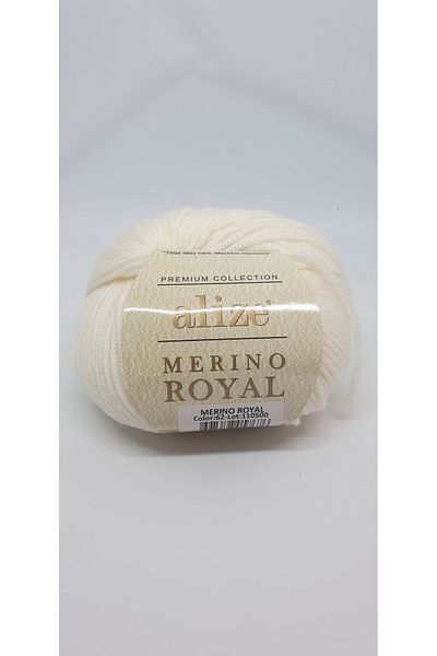 Alize Merino Royal 62- κρέμα