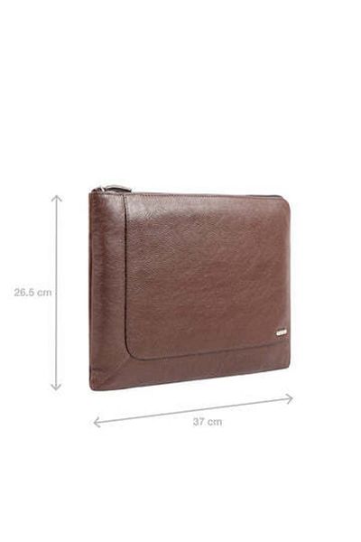 Hidesign EASTWOOD 05 Brown Laptop Bag | Unisex Premium Leather Briefcase