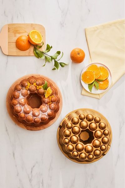 Karaca Celeste Gradient Cast Cake Mold Gold