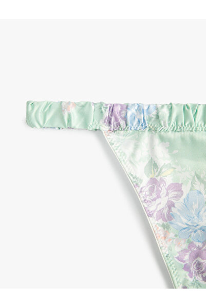 Koton Chiloți String Satin Floral