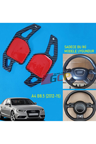 GCP German Car Parts Audi A4 B8.5 F1 Vites Pedalı (2013-15) A4 A5 F1 Vites Ku...