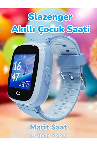 Slazenger Akıllı Çocuk Saati 4g Sim Kart Destekli Görüntülü Görüşme Özelliği