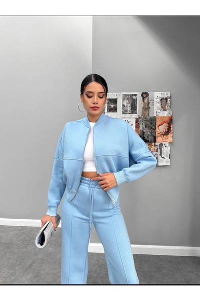 sportiness Γυναικείο Σετ χειμερινής φόρμας με τρεις κλωστές