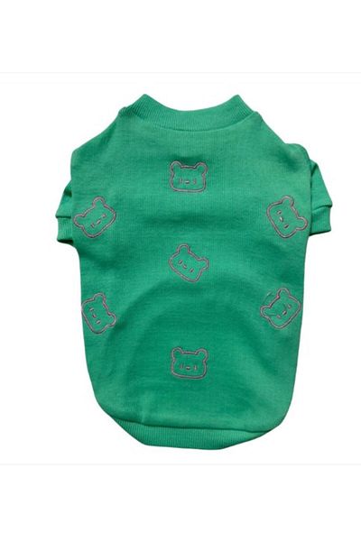 GedyCo Mint Color Bear Small Breed Dog Sweatshirt