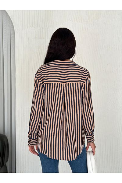 LOKADI Cămașă de damă cu dungi Perry Woven