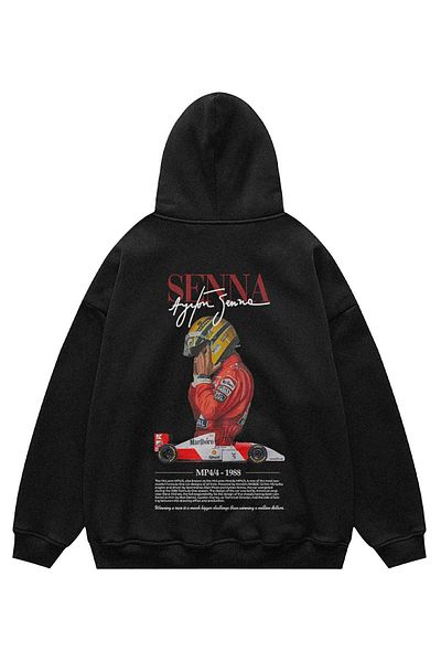 Disante Senna Unisex Hooded Hoodie Sweatshirt