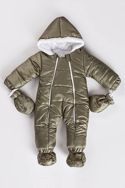 MAİBELLA Cold and Waterproof Non-Marking Hooded Winter Girl Boy Baby Astronaut Jumpsuit Cosmonaut Jumpsuit