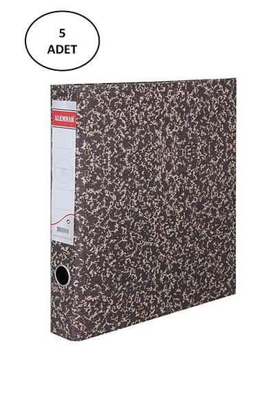 SG38 Set de 5 dosare de birou Alemdar A4 din carton îngust