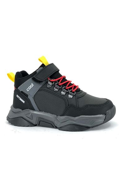 KOCAMANLAR Cool Albert Outdoor Unisex Παιδικές Μπότες Μαύρες