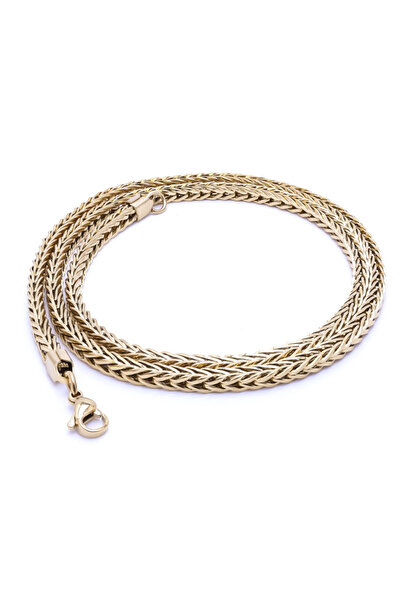 Caseras قلادة من الفولاذ المضفر مقاس 4 مم - CSR 1180092