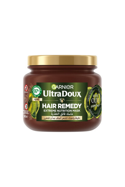 Garnier Ultra Doux Mythic Olive Extreme Nutrition Hair Remedy Mask for dried out hair 340ml