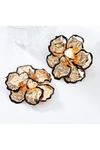 DESİGNEDBYD Design Lüks Tasarım Küpe Parti Düğün Kutlama Özel Gün Özel Tasarım