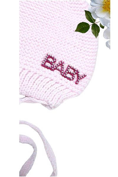 SeaBubbles Baby Stoned Baby Girl Knitwear Beret