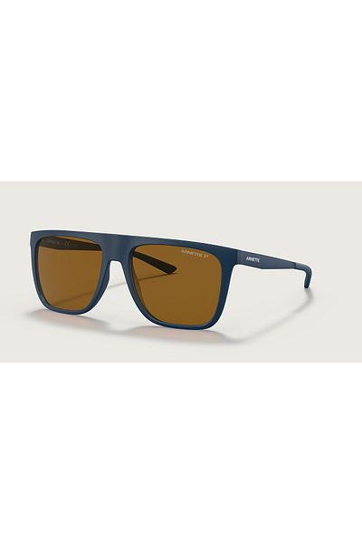 ARNETTE Man Square Sunglasses- An 4313 - Lense Size:55mm - Matte Navy Blue