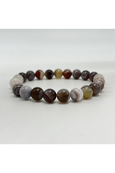 LADIN DOGALTAŞ Agate Stone Bracelet Zodiac Signs; Bucket, Ram, Gemini, Crab, ...
