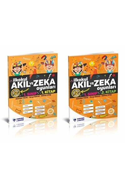 Curious&Genius Ilkokul 1. Sınıf Akıl Ve Zeka Oyunları 2'li Etkinlik Seti Curi...