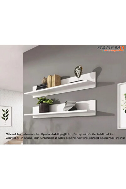 Ragem mobilya Duvar rafı foksiynel uçan raf 70x12