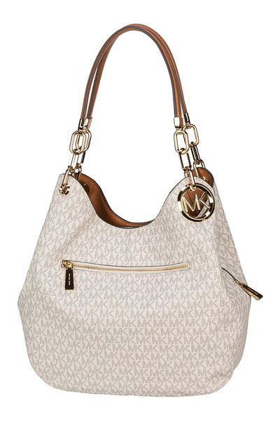 Michael Kors Handtasche Lillie Large Chain Shoulder Tote MK Signature