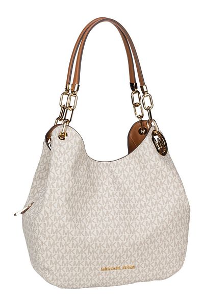 Michael Kors Handtasche Lillie Large Chain Shoulder Tote MK Signature