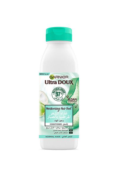 Garnier Ultra Doux Hair Food Moisturising Aloe Vera Conditioner For Normal Hair 350ml