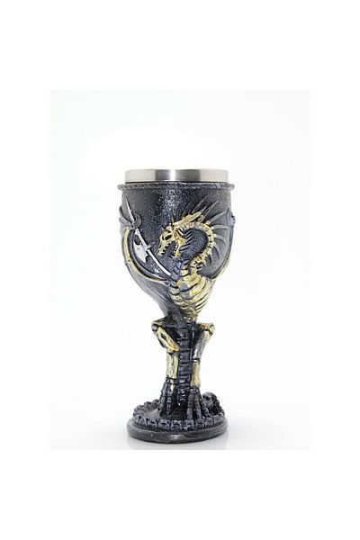 Skygo Dragon Design Stainless Steel Goblet Cup