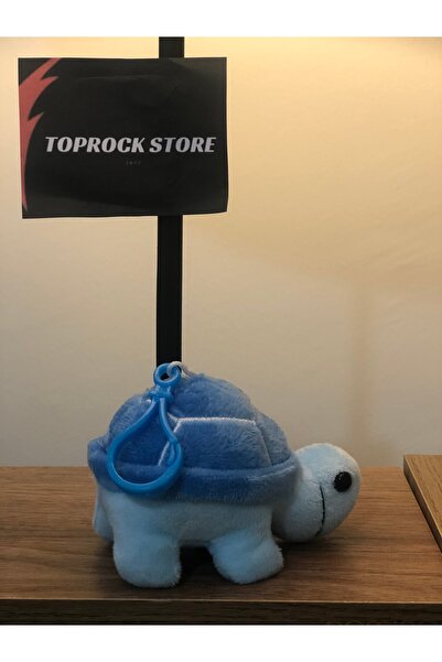 TOPROCKSTORE Sevimli Kaplumbağa Peluş Oyuncak Hediyelik Oyuncak Anahtarlık Uyku Arkadaşı 12 cm