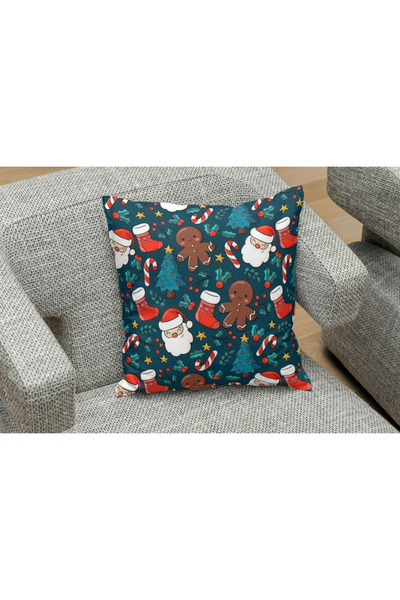 owl bag Novogodišnji božićni kolaž za doček Nove godine plavi Sa deznom Jastu...