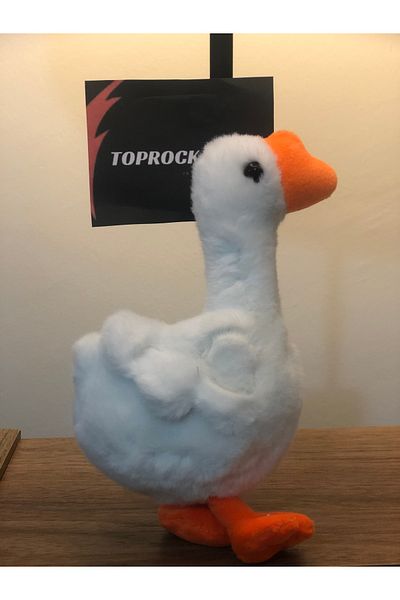 TOPROCKSTORE 15 cm Cute Duck Plush Toy - Gift, Keychain Sleeping Companion