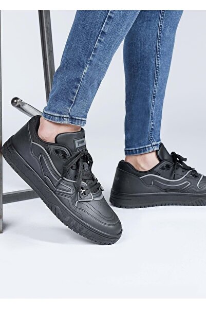 Jump 28520 حذاء رياضي لتقويم العظام للرجال باللون الأسود