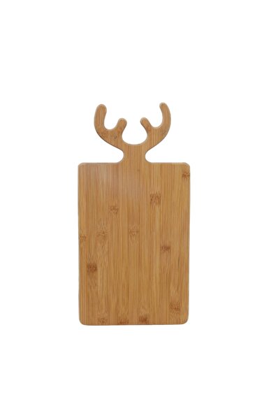 AROW Geyikli Dikdörtgen Bambu Kesme Tahtası