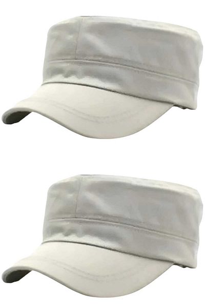 Uniquetrenders Unisex Βαμβακερό Καπέλο Castro 2 Τεμάχια