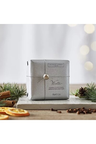 White Company Winter Soap Tarçın Karanfil ve Portakallı Kış sabunu