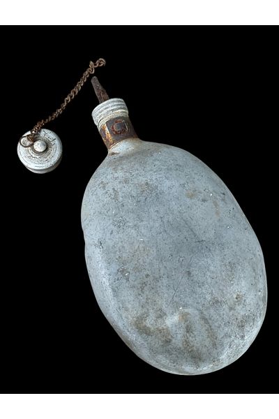 kho military design 22 Cm. 1948 German Aluminum Flask
