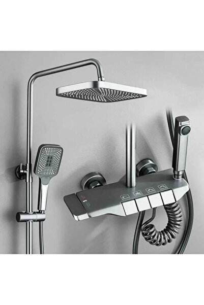 iletisimcell Lux Piyano Duş Seti Siyah