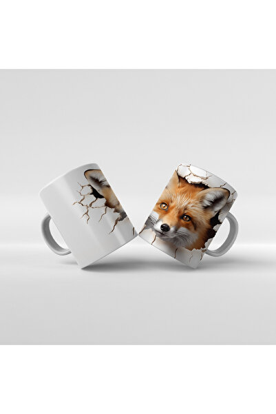 Rengineshop كوب زجاجي على شكل ثعلب - 17