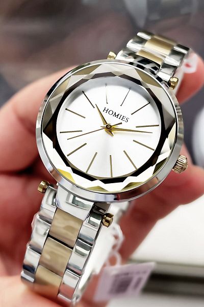 Homies 3 Atm Waterproof Women's Wrist Watch - Steel Band & Bracelet Wlg137