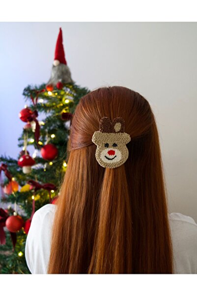 asyakuş مجموعة Efsarstudio المطرزة يدويًا لرأس السنة الجديدة بإبزيم على شكل غزال