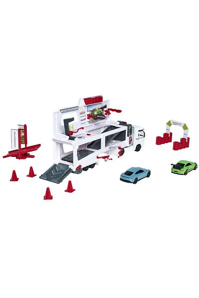 Majorette Camion Majorette MAN Tgx Porsche Experience cu 2 masinute